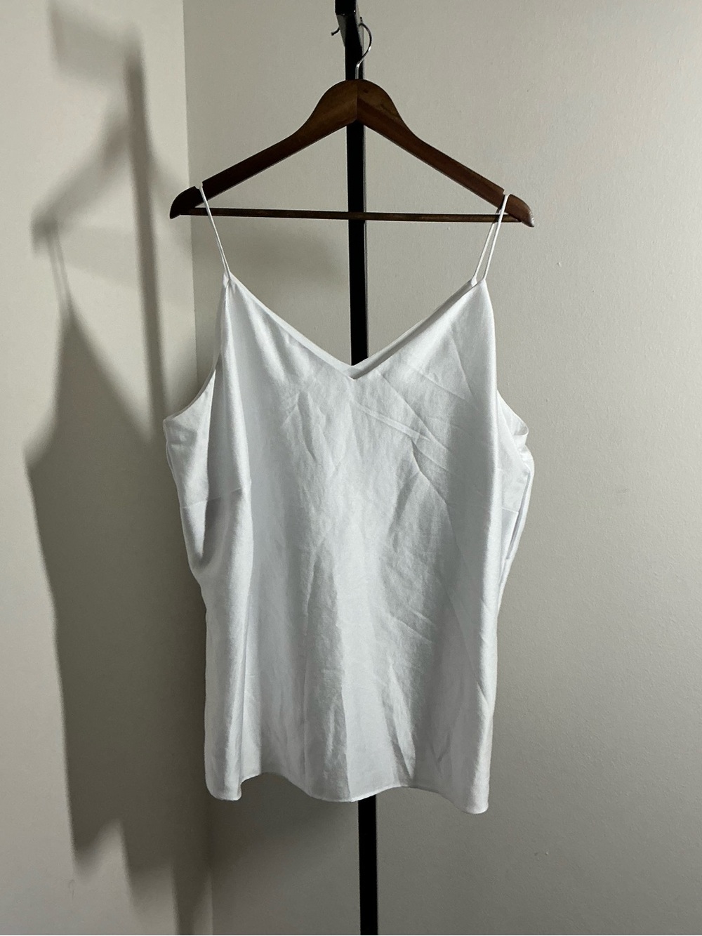 Calvin Klein White V-Neck Camisole